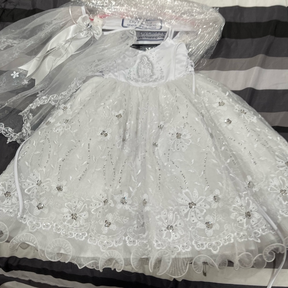 Baptism size 2/3 -Christening Dress